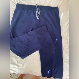 Figs XL navy blue straight leg scrub bottoms